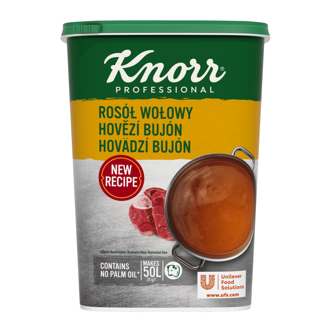 KNORR Professional Hovězí bujón 1 kg